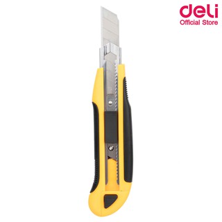 Deli 2091 Cutter คัทเตอร์ ขนาด 8 ใบมีด มีดคัตเตอร์ คัตเตอร์ อุปกรณ์สำนักงาน อุปกรณ์ตัดวอลล์เปเปอร์ คัตเตอร์อเนกประสงค์