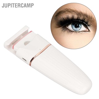 Jupitercamp เครื่องดัดขนตาไฟฟ้า ทําความร้อน ชาร์จ Usb ติดทนนาน แบบพกพา