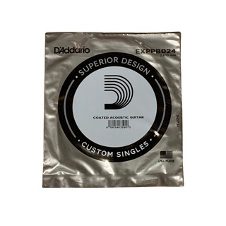 สายแยก DAddario EXP Coated Phosphor Bronze Single Acoustic Guitar Strings