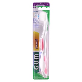 ภาพขนาดย่อของภาพหน้าปกสินค้าแปรงสีฟัน กัม ซัมมิท เซนซิทิพ Gum 509 Summit Sensitive Toothbrush แปรงสีฟันนำเข้าจากอเมริกา ขนอ่อนนุ่มพิเศษ จากร้าน dental_d บน Shopee