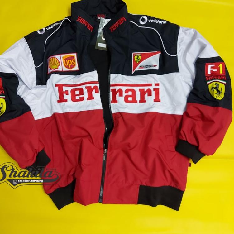 Jos Ferrari Jacket - Nascar - Vintage - Shell - UPS - Scuderia - Racing ...