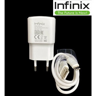 ชุดชาร์จ  Micro USB หัวชาร์จพร้อมสายชาร์จ มือถือ ยี่ห้อ Infinix ของแท้ 5V2A ใช้ได้กับมือถือทุกรุ่น ของแท้ศูนย์ Infinix