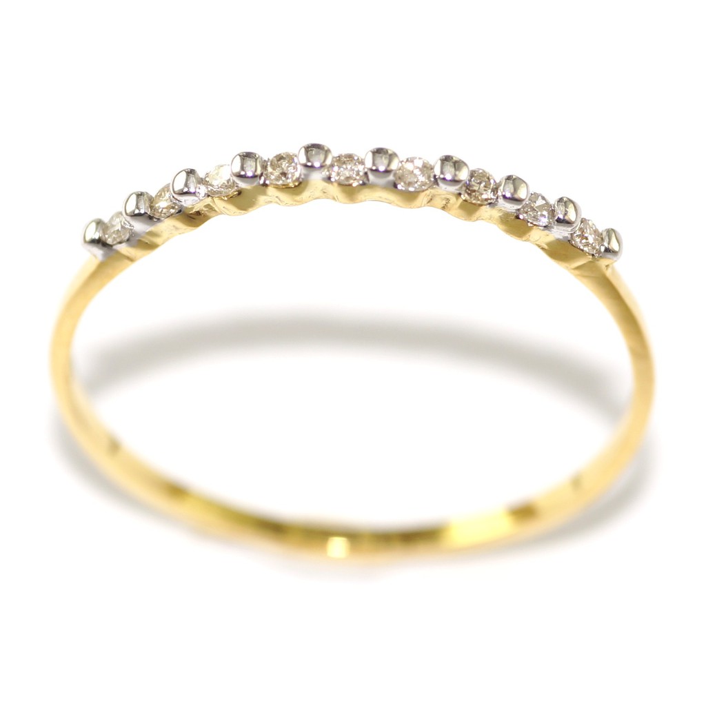 แหวนเพชรวงเล็ก-แหวนเพชรแท้ทองแท้ทอง9kแท้มีใบรับประกันจากทางร้านสินค้าพร้อมส่ง