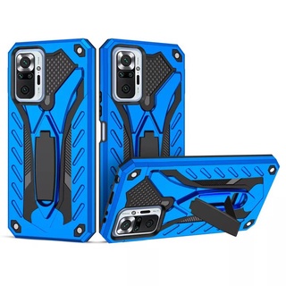 ส่งจากไทย เคสมือถือXiaomi Redmi Note10S เคสนิ่ม กันรอย เคสหุ่นยนต์ เคสไฮบริด มีขาตั้ง เคสกันกระแทก TPU CASE