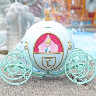 รถม้าฟักทอง ถังเปิดใส่ของได้ จาก Tokyo disneyland