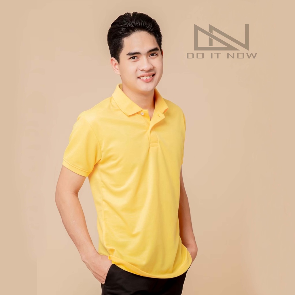 เสื้อโปโลแขนจั๊ม-สีเหลือง-ชาย-by-doitnow-สินค้าคุณภาพ-จากแห่งผลิตโดยตรง