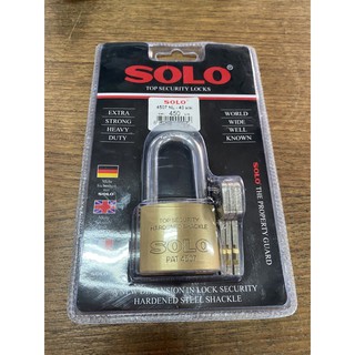 กุญแจทองเหลือง Solo #4507 NL 40 มม คอยาว ราคาส่ง 2020