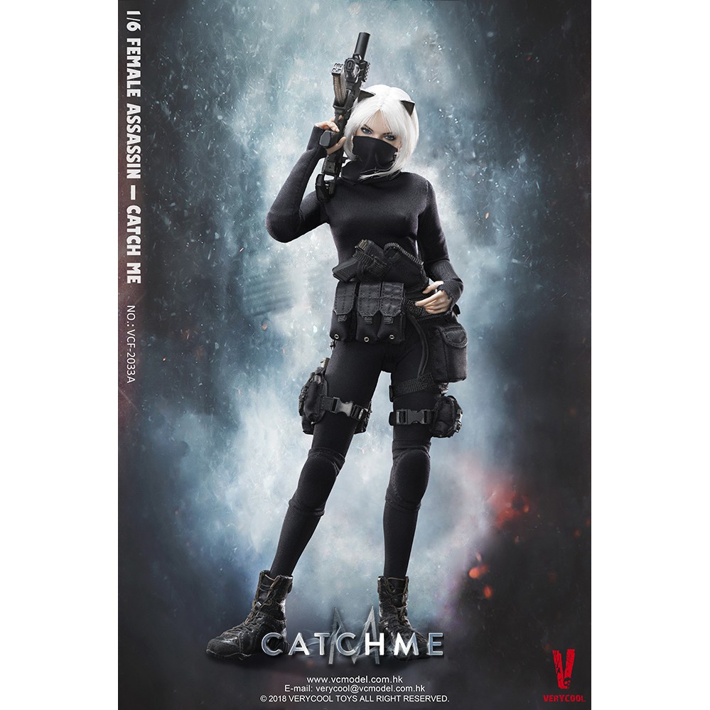 🔥 In Stock 🔥 1/6 Scale Toy Collectibles Special Figure VERYCOOL FEMALE  ASSASSIN CATCH ME - A | Shopee Thailand