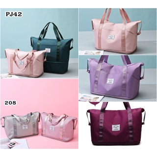สินค้า (#208) มี 6 สี กระเป๋าเดินทางแบบถือ กระเป๋าเดินทาง ขยายขนาดกระเป๋าได้