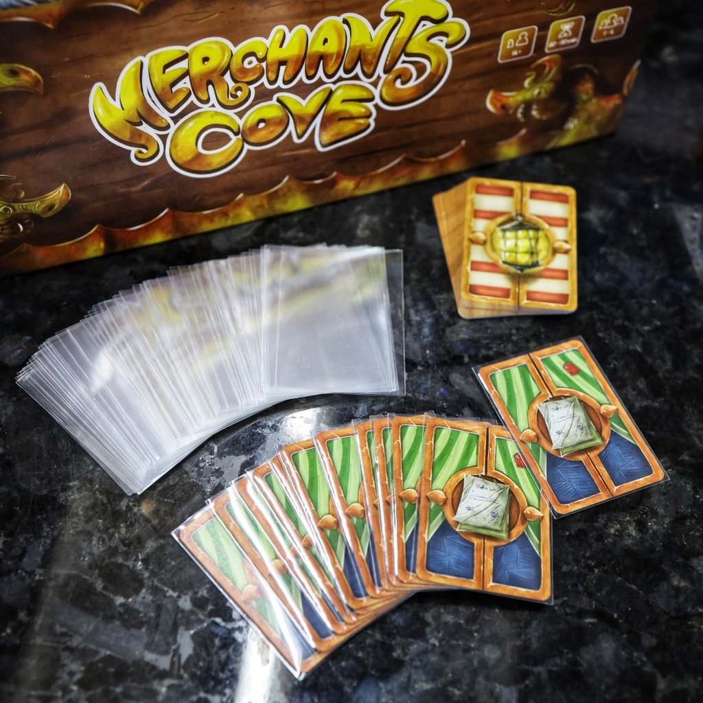 ซองใส่การ์ด Size "Venice" Card Sleeve ขนาด 44x63 mm. (สำหรับ Everdell / Merchants Cove / Etc