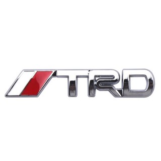 TRD Logo 3D โครเมี่ยม