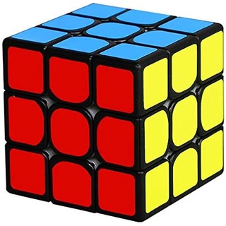 Shengshou สติกเกอร์รูบิคปริศนา ความเร็ว 3x3 3x3x3 สีดํา