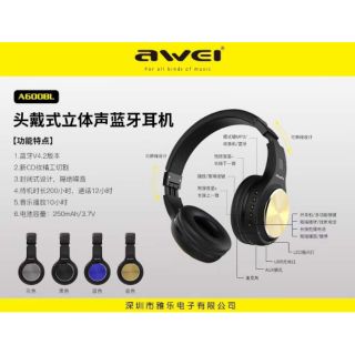 หูฟัง Bluetooth Awei A600