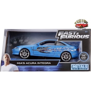 โมเดลรถ Fast And Furious Acura 1/24