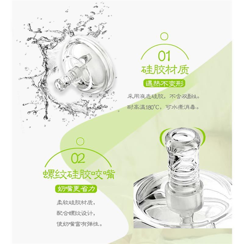 Comotomo ทั่วไปสามารถทำจากขวดเพื่อดื่ม Pacifier น้ำด้วยการจำลอง SIPHON ...