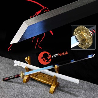 JAPAN ดาบยากูซ่า Yakuza ดาบซามูไร คาตานะ Katana Samurai ใบดาบ เปิดคม รุ่น 00088