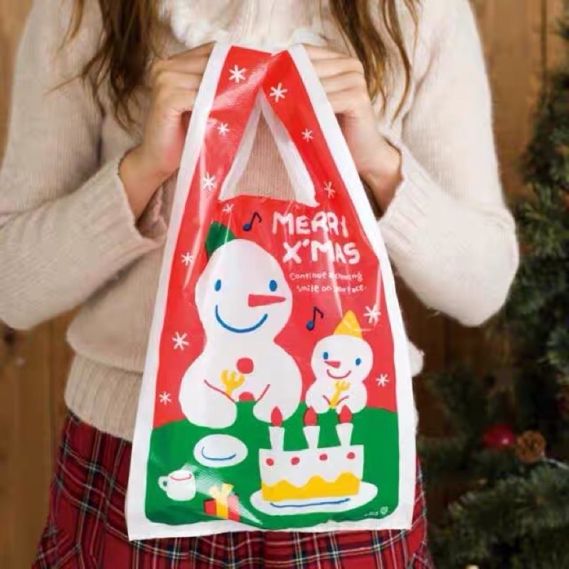 พร้อมส่งจากไทย-ถุงของขวัญ-christmas-gift-bag