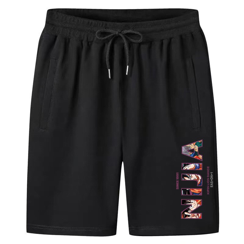 k0598-กางเกงขาสั้นผู้ชายแฟชั่น-ไซส์-m-3xl-ผ้าดีสีไม่ตก-เอวยางยืด-มีกระเป๋า-2-ข้างใส่สบายราคาถูก-พร้อมส่ง
