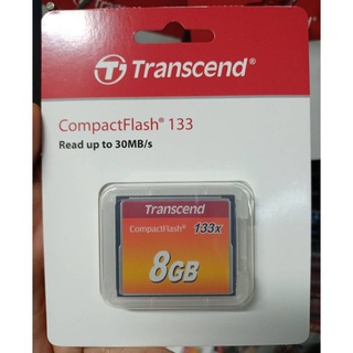 CF Card Transcend 8GB Compact Flash 30 MB/s 133x - รับประกัน 5 ปี