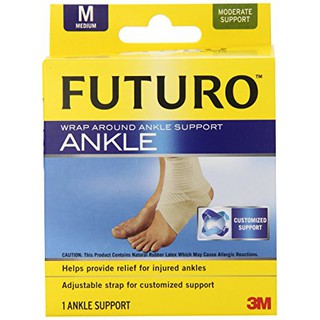 FUTURO Ankle support อุปกรณ์พยุงข้อเท้า ฟูทูโร่ ชนิดเพิ่มความกระชับ SIZE S,M,L