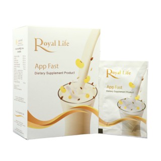 ภาพหน้าปกสินค้าRoyal Life App Fast 10 Sachet โปรตีนพืชคุณภาพสูงพร้อมสารอาหารและวิตามินรวม 13 ชนิด ขนาดบรรจุ 10 ซอง ที่เกี่ยวข้อง