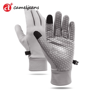 ภาพหน้าปกสินค้าCameljeans ถุงมือ ผ้ากํามะหยี่ กันลม ให้ความอบอุ่น สําหรับกลางแจ้ง ที่เกี่ยวข้อง