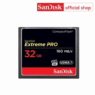 ภาพหน้าปกสินค้าSanDisk Extreme Pro CF Card 32 GB Speed 160MB/150MB/s (SDCFXPS_032G_X46) ที่เกี่ยวข้อง