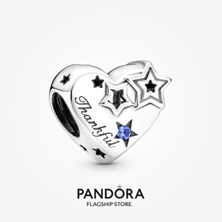 Pandora จี้รูปหัวใจและดาว ของขวัญวันเกิด สําหรับสุภาพสตรี p825