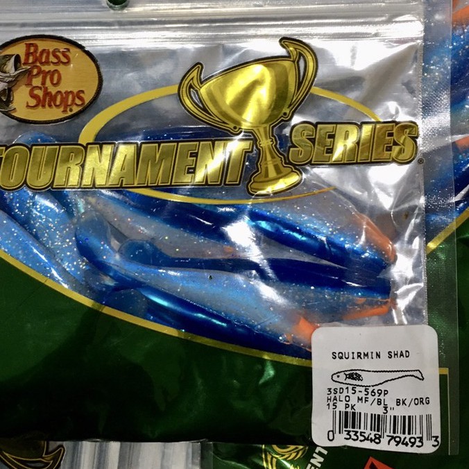 Bass Pro Shops Tournament Series Squirmin' Worm 4