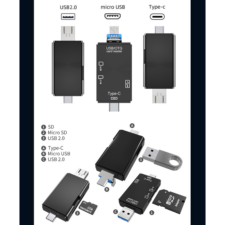 caravan-crew-5-in-1-otg-card-reader-usb-2-0-micro-tf-sd-type-c-cardreader-adapter-cardreader-for-smartphone-pc-laptop