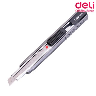 Deli 2036 Cutter คัตเตอร์ขนาดเล็ก คัตเตอร์เหล็ก (แพ็ค 1 ชิ้น) อุปกรณ์สำนักงาน อุปกรณ์ตัด คัตเตอร์อะเนกประสงค์ คัตเตอร์