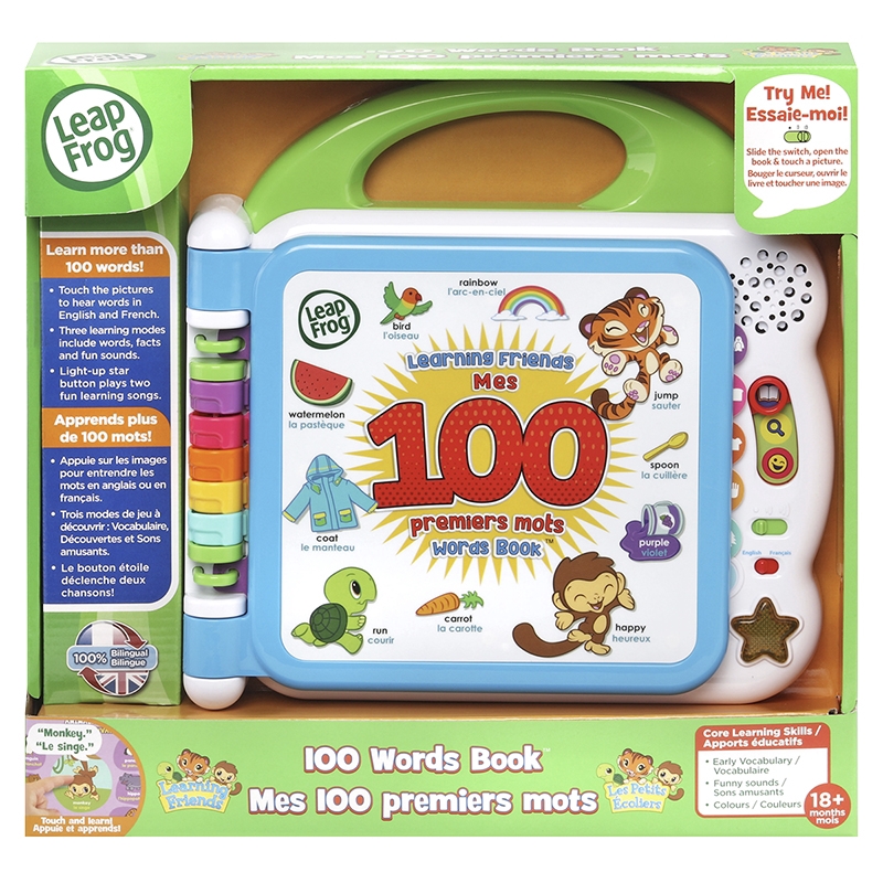 หนังสือ-leapfrog-100-word-book-คำศัพท์-ภาษาอังกฤษ-100-คำ-สำหรับเด็ก-หนังสือพูดได้-vtech