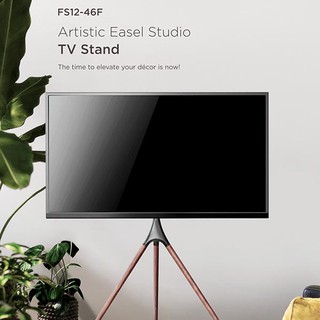 Artistic Easel Studio TV Stand ขาตั้งทีวี สามขากาง ขาไม้   FS12-46F