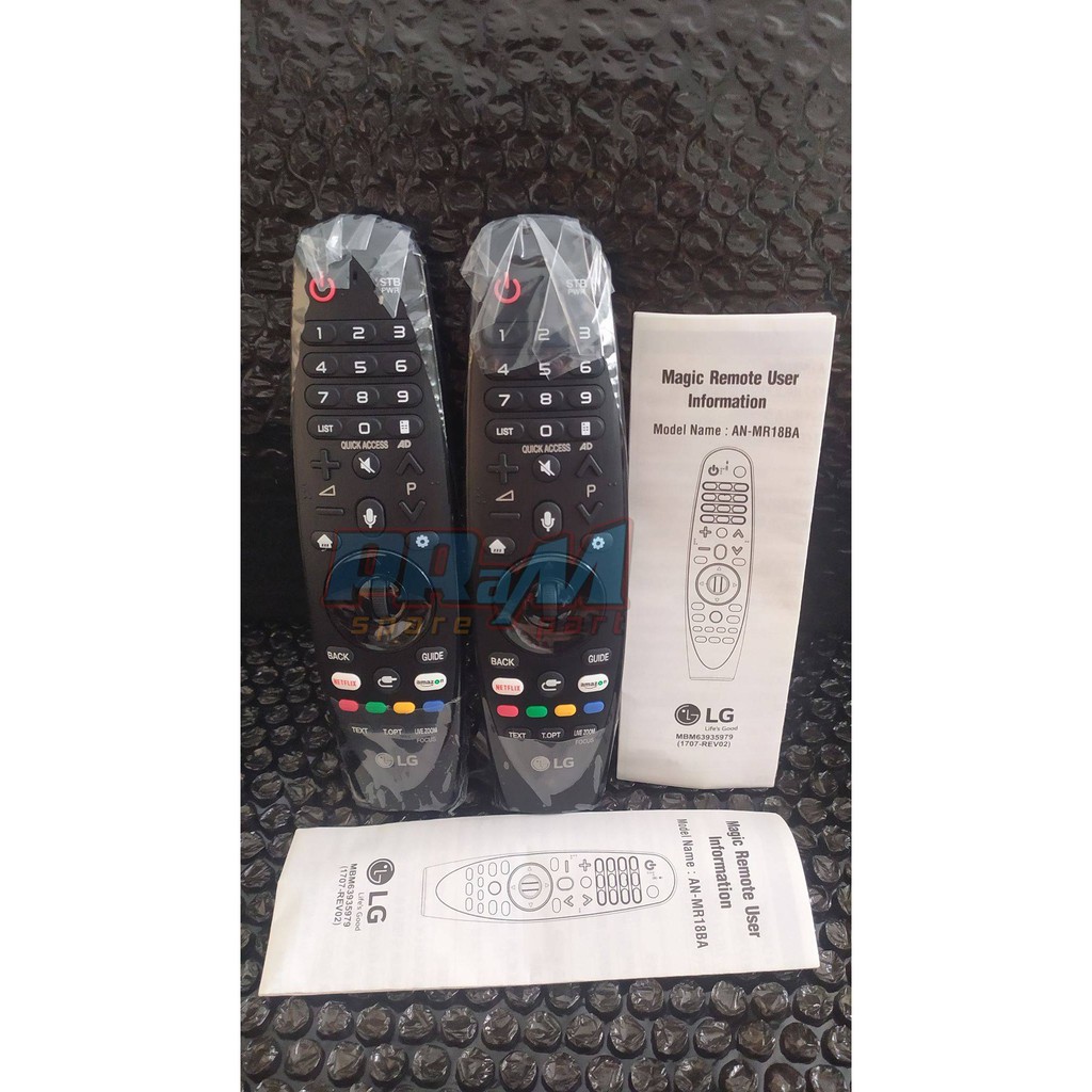 Mr 18BA PROMO - รีโมทสมาร์ททีวี LCD LED LG AN MR18 BA ขายดีที่สุด ...