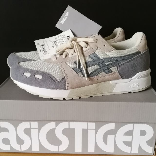 1 Asics Tiger Gel Lyte BIRCH STONE GREY sneakers US 10