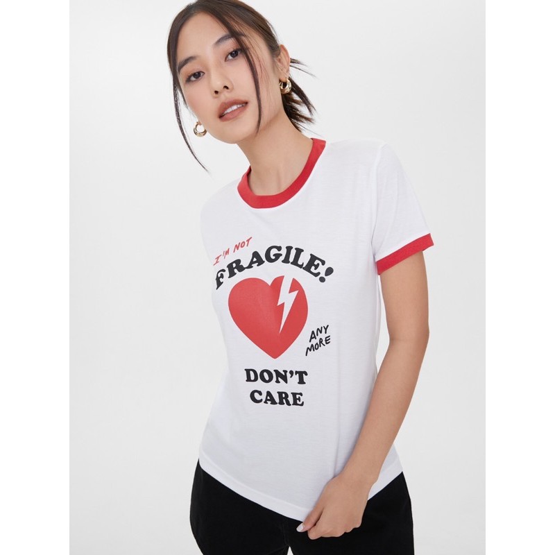 daddy-i-m-not-fragile-t-shirt-เสื้อยืด-ลายหัวใจ-สีแดง