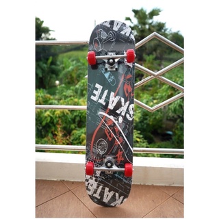 **พร้อมส่ง**สเก็ตบอร์ดมืออาชีพ Skateboard สเก็ตบอร์ด ขนาด 80*20*10cm  เมเปิ้ลเกรดเอ ทนทานไม่แตกง่าย สเก็ตบอร์ดแฟชั่น