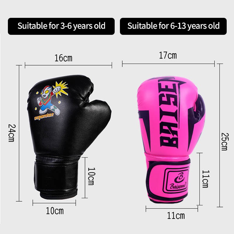 ภาพสินค้านวม นวมชกมวยเด็ก นวมมวยไทย 1คู่ Kids Boxing Glove นวมมวยเด็ก ถุงมือมวย นวมซ้อมมวย จากร้าน enjoylife555 บน Shopee ภาพที่ 4
