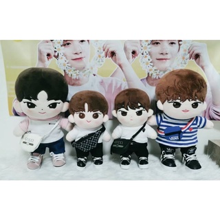 พร้อมส่ง!!ชุดตุ๊กตา 20 cm กางเกง เสื้อ แจ็คเกต