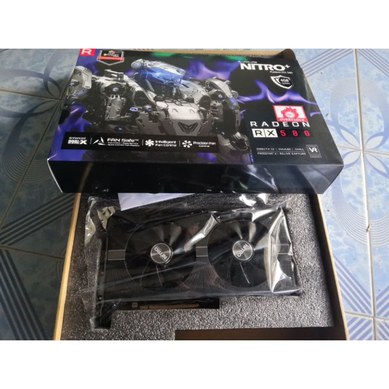 SAPPHIRE RX580 NITRO+ 4GB DDR5 DUAL | Shopee Thailand