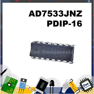 AD7533 Digital to Analogue Converters PDIP-16  5 - 15 V -40°C TO 85°C AD7533JNZ MAXIM INTEGRATED 7-4-10