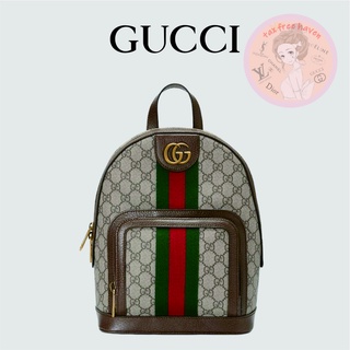 Shopee ถูกที่สุด 🔥ของแท้ 100% 🎁 Brand New Gucci Ophidia Series Small GG Backpack