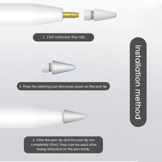 ภาพขนาดย่อของภาพหน้าปกสินค้า[1 ชิ้น] Pencil tip cover for Apple pencil 1/2 เคสหัวปากกาipad ใช้ได้ทั้งรุ่น1และ2 [พร้อมส่ง] จากร้าน mytable.p บน Shopee