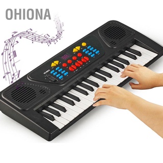 ❣️Sale❣️ 37Key Electric Piano Keyboard Kids Digital Instrument Toy with Microphone Battery Powered