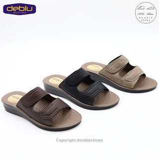 รองเท้าแตะแบบสวม รองเท้าเพื่อสุขภาพ Deblu รุ่น L2845 (สีน้ำตาล) ไซส์ 36-41