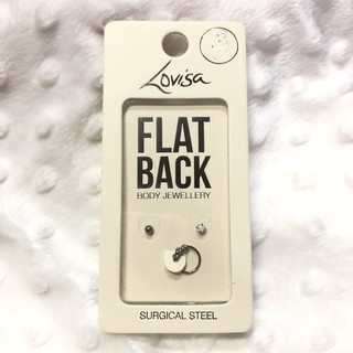 Flat Back (จิวหู) แบรนด์ Lovisa