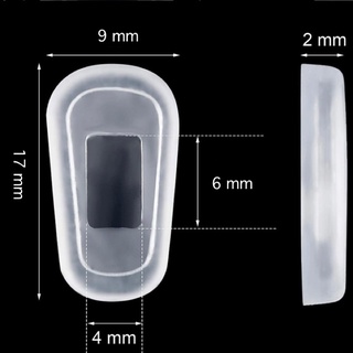 ภาพหน้าปกสินค้ายางหุ้มแป้นจมูก แป้นจมูกซิลิโคนแบบครอบ เสริมแป้นจมูกแบบนิ่ม1คู่/D114 ที่เกี่ยวข้อง