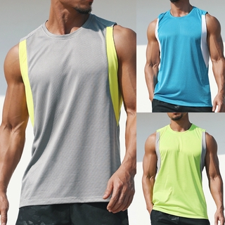 ภาพหน้าปกสินค้าเสื้อกล้ามผู้ชาย Breathable Quick-drying Singlet Men Sleeveless Basketball Tank Top M-3XL ที่เกี่ยวข้อง