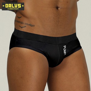 [ORLVS]Fashion Underpants pump Men Briefs Modal Breathable Comfortable Underpants Soft U Pouch PU5503