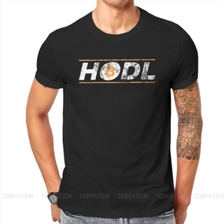 [S-5XL]Vintage Hodl Hold Btc Essential Bitcoin Cryptocurrency Art Tshirt Punk T Shirt Tops Homme Pure Short Sleeve Tops